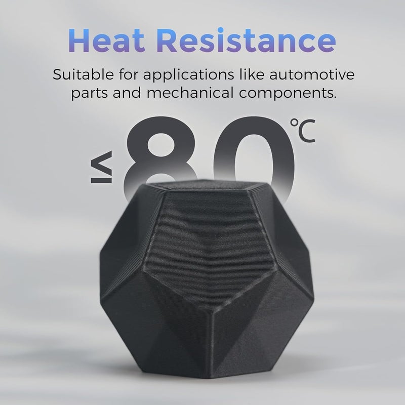 FLASHFORGE Carbon Fiber PETG Filament 1.75mm Grass Green, Reinforced 3D Printer Filament 1kg, Lightweight & High-Strength PETG-CF Filament, Strong & Easy to Print - Image 3